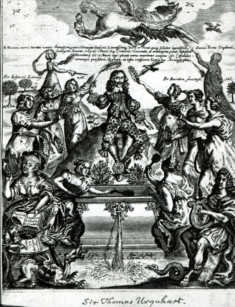Sir Thomas Urquhart (1611-1660) autorstwa George Glover