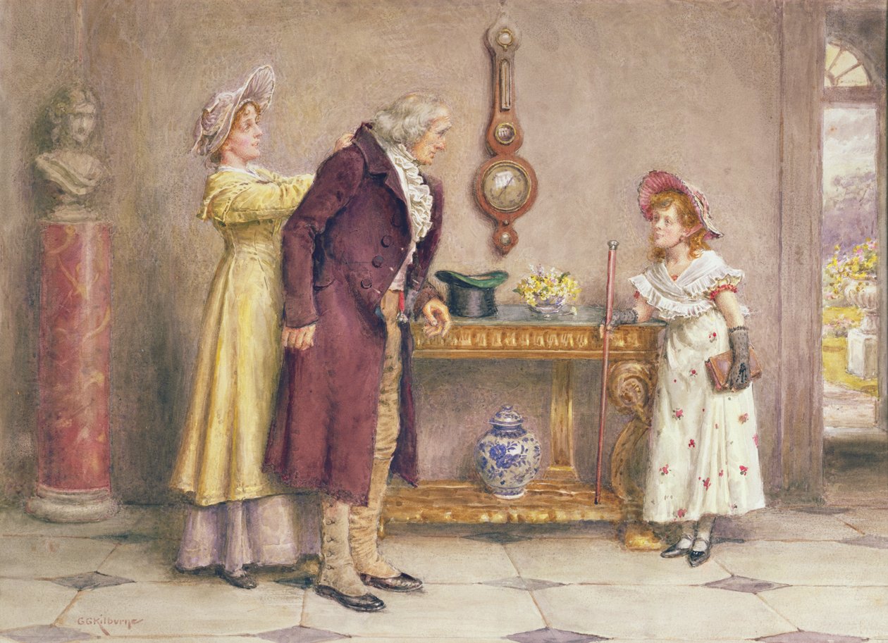 Niedzielny poranek autorstwa George Goodwin Kilburne