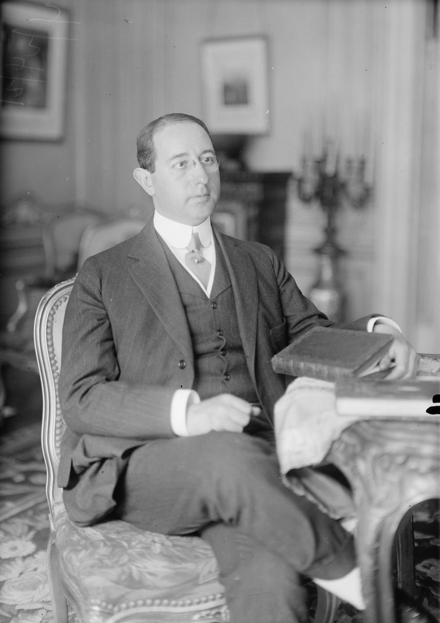 A.S.W. Rosenbach, ok. 1920 autorstwa George Grantham Bain