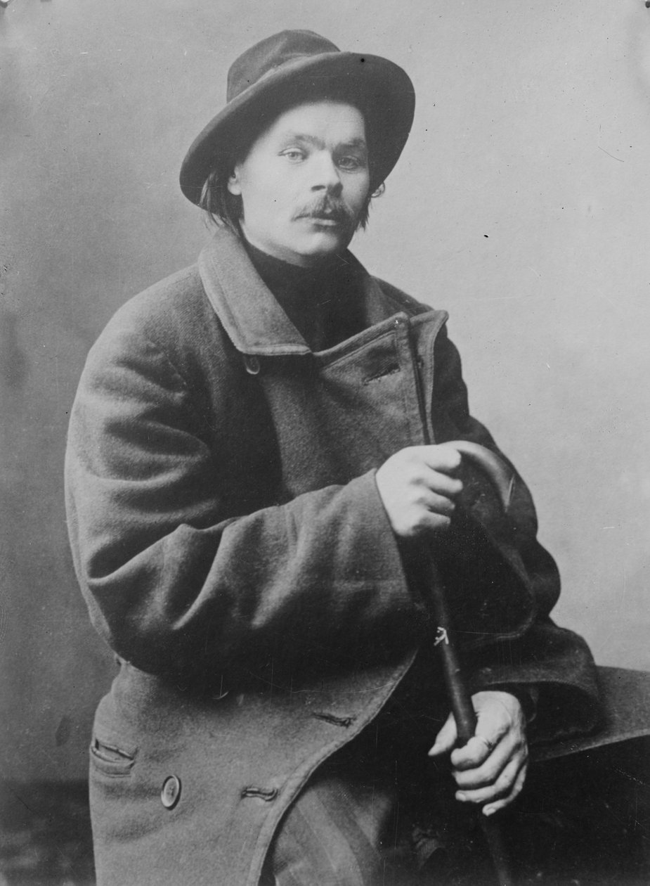 Maksym Gorki, 1910 autorstwa George Grantham Bain