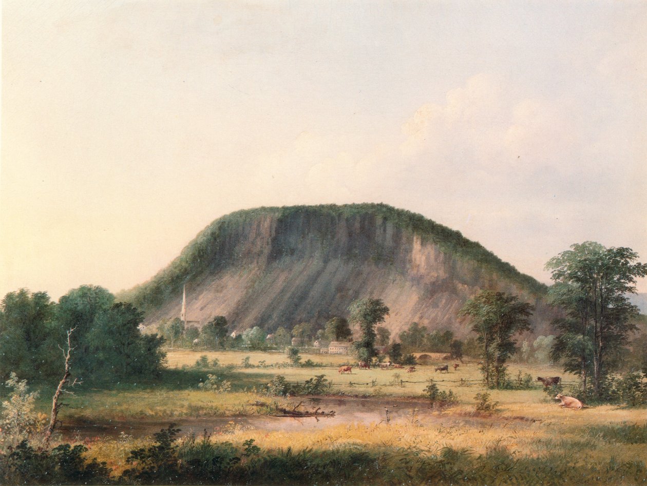 West Rock, New Haven autorstwa George Henry Durrie