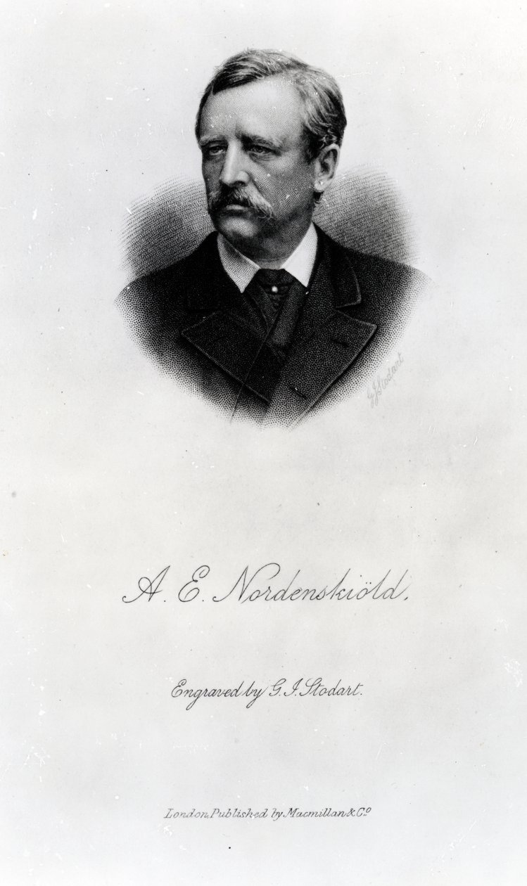 Adolf Erik Nordenskiold, 1880 autorstwa George J. Stodart