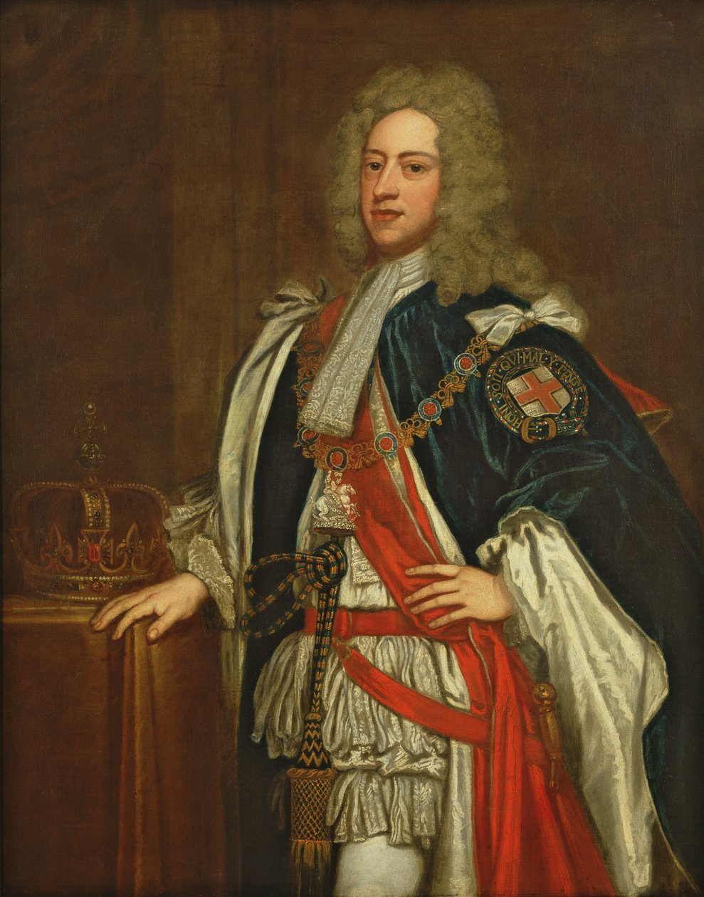 Jerzy II (1683-1760) autorstwa George Knapton