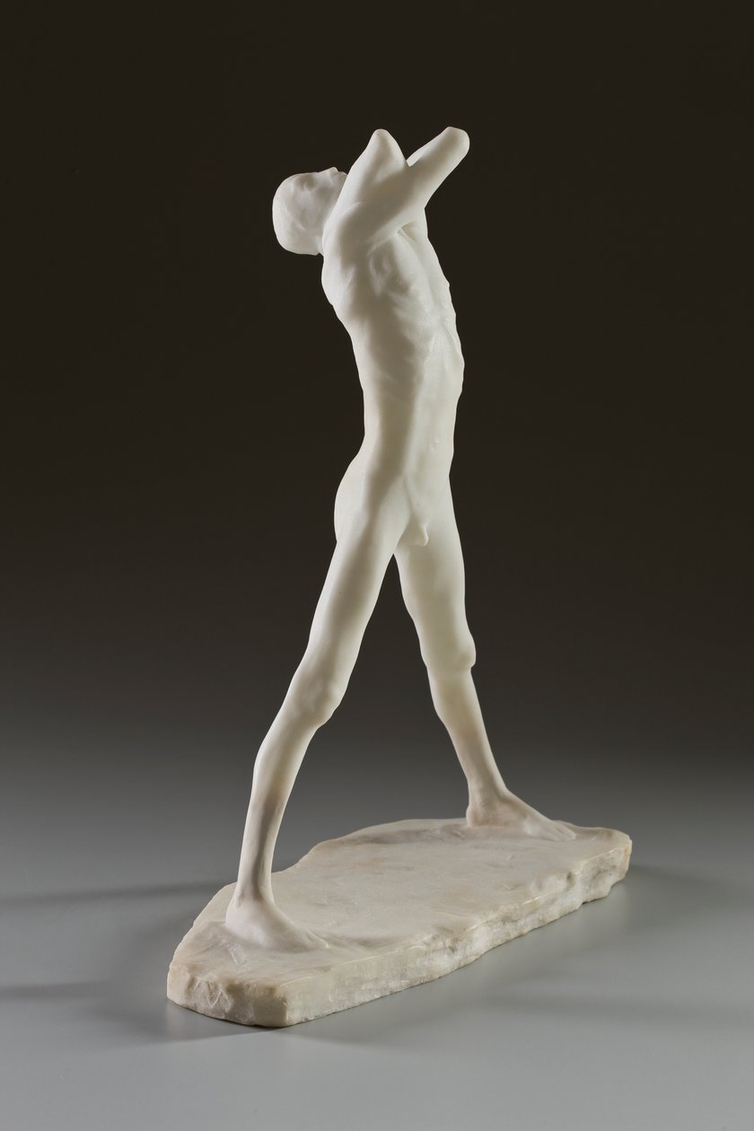 Stojący Młodzież, 1894-98 (marmur) autorstwa George Minne