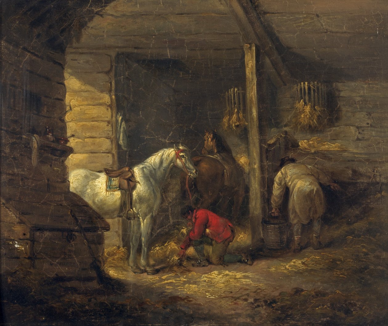 Stabilna scena autorstwa George Morland