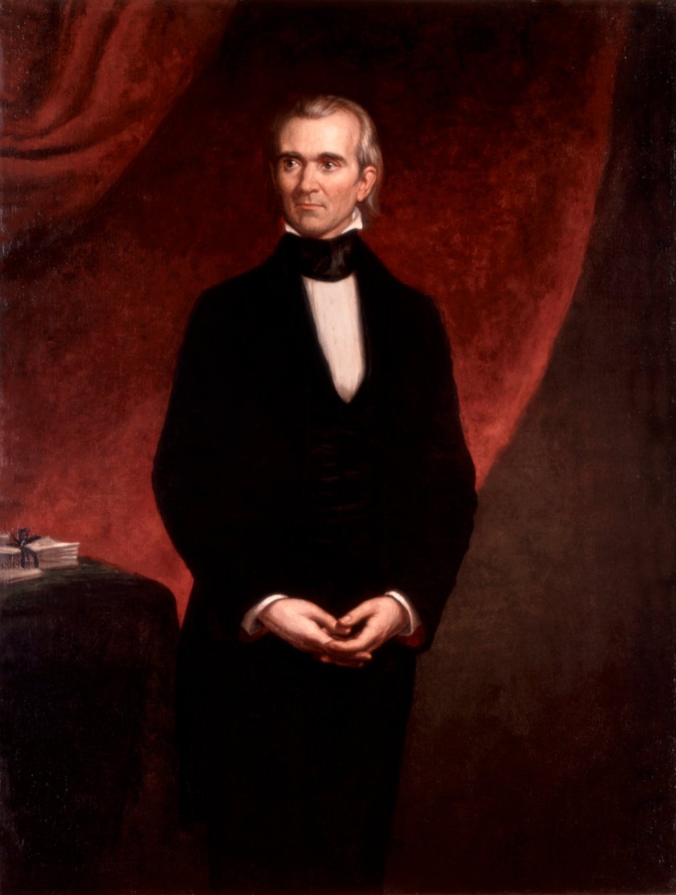 James Knox Polk autorstwa George Peter Alexander Healy