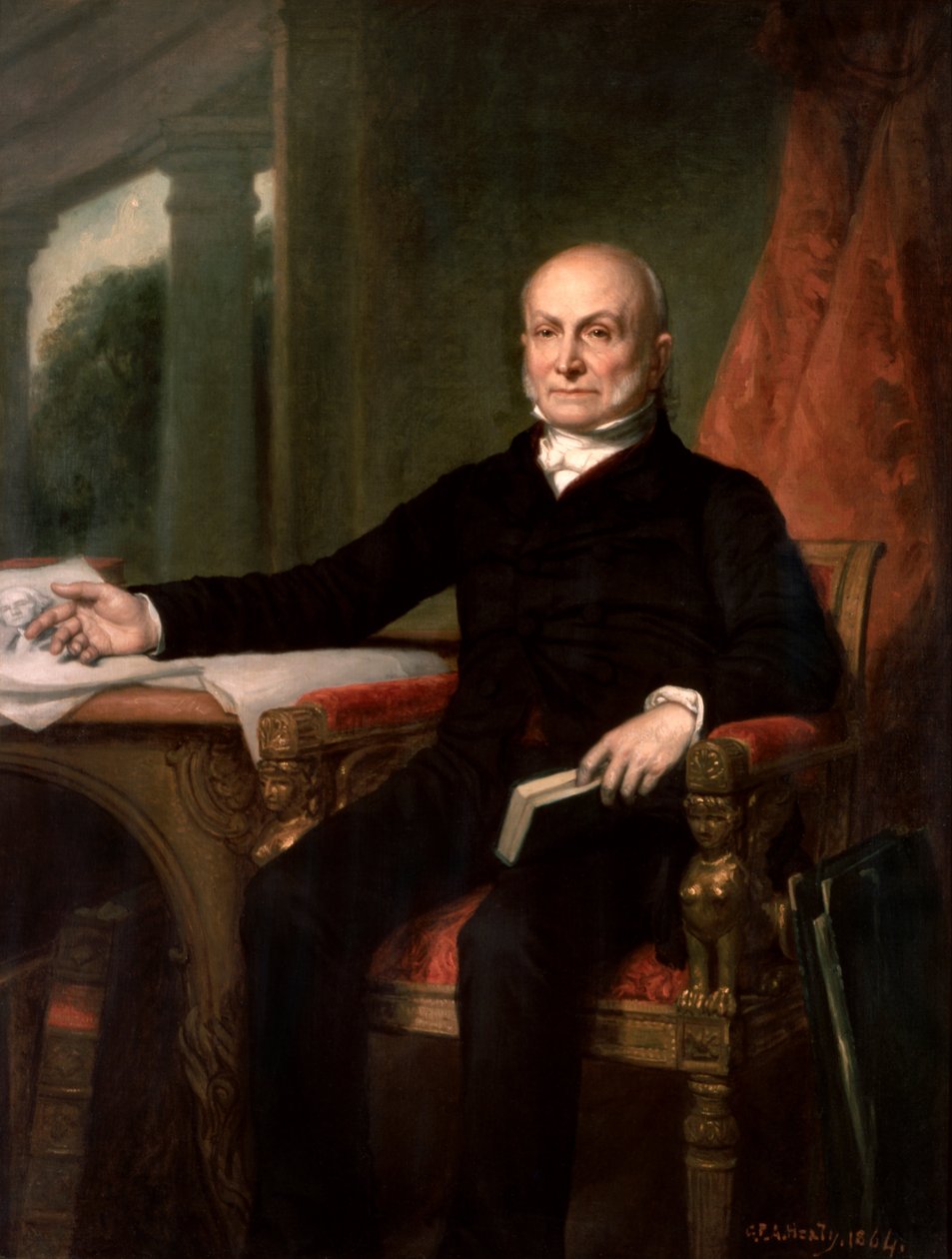 John Quincy Adams autorstwa George Peter Alexander Healy
