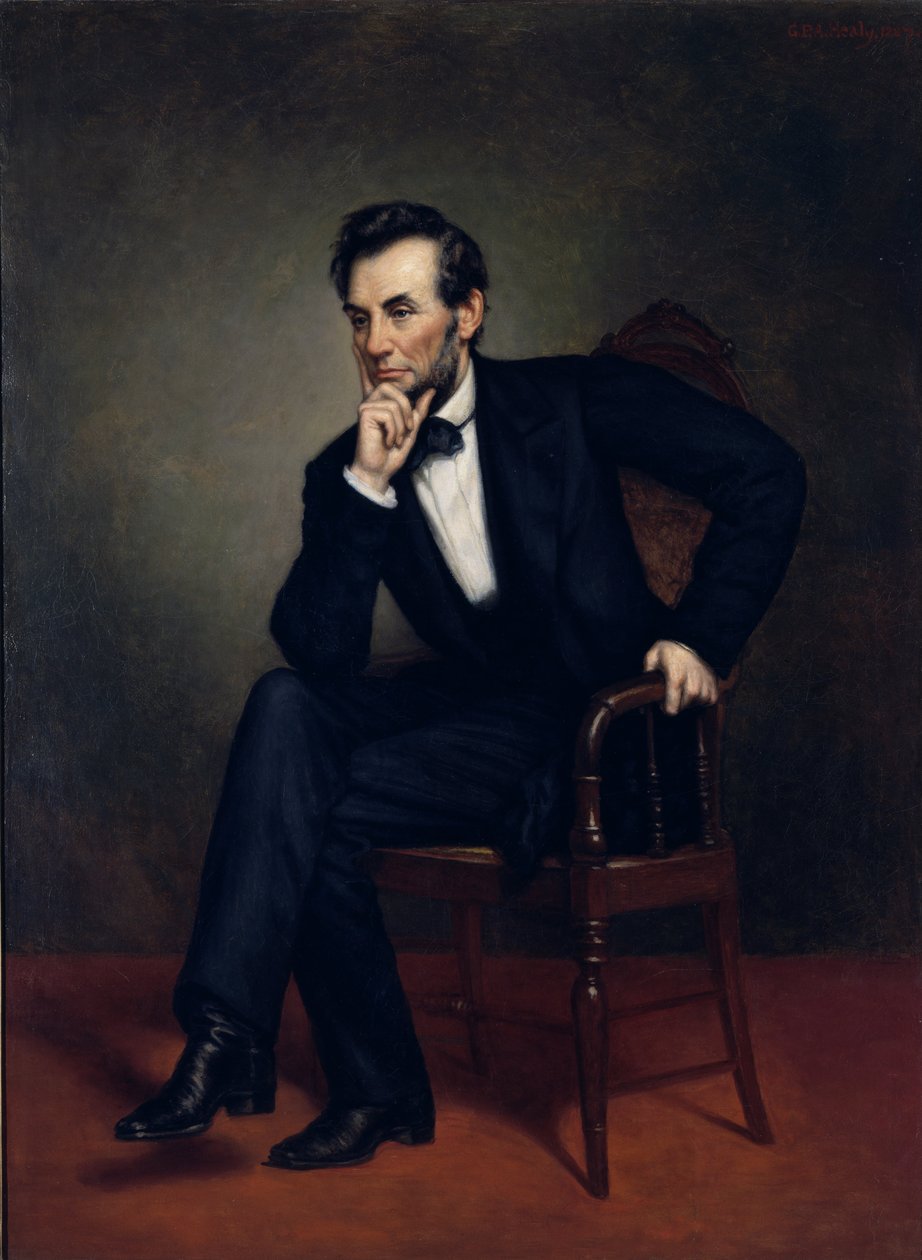 Portret Abrahama Lincolna (1887) autorstwa George Peter Alexander Healy