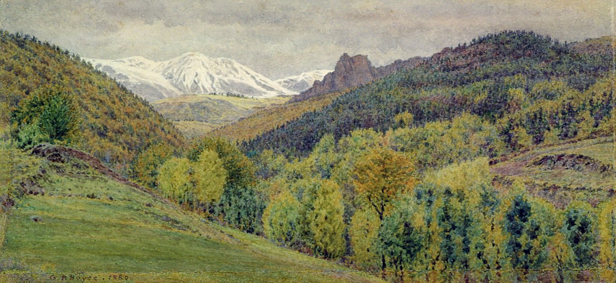 W Puy-de-Dome autorstwa George Price Boyce