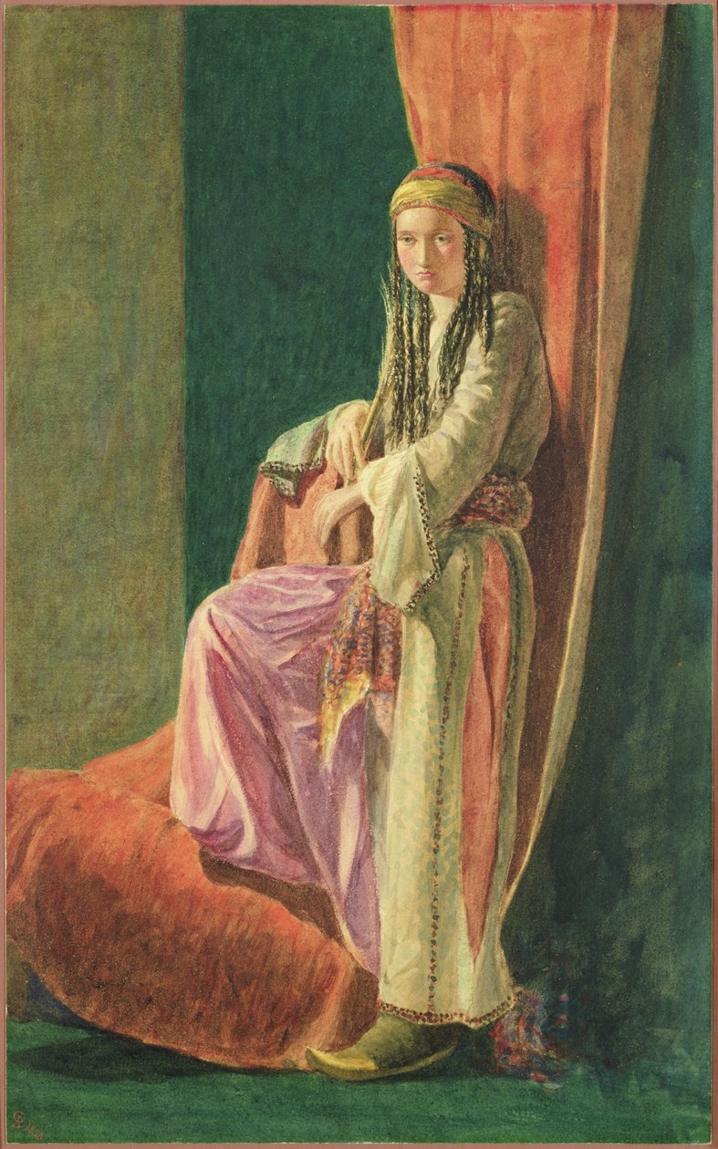 Turecka dziewczyna autorstwa George Price Boyce
