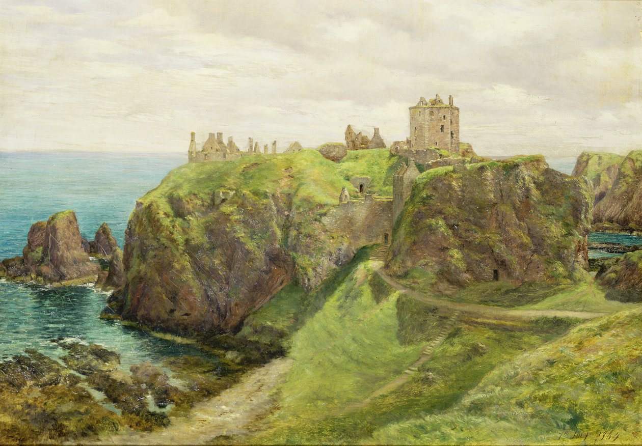 Zamek Dunnottar autorstwa George Reid
