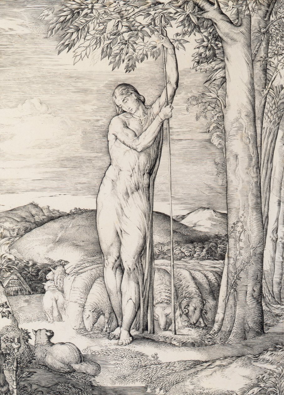 Pasterz, 1828 autorstwa George Richmond