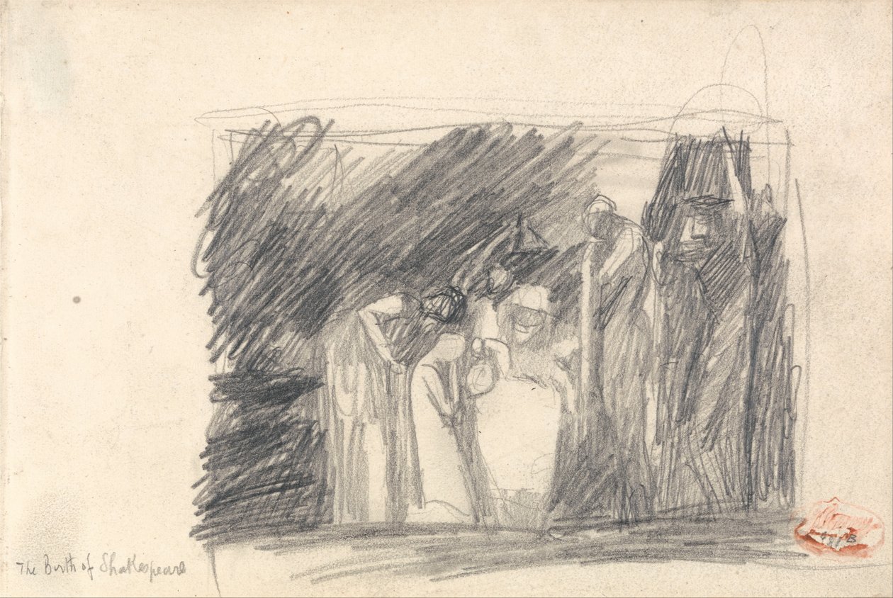 Narodziny człowieka autorstwa George Romney