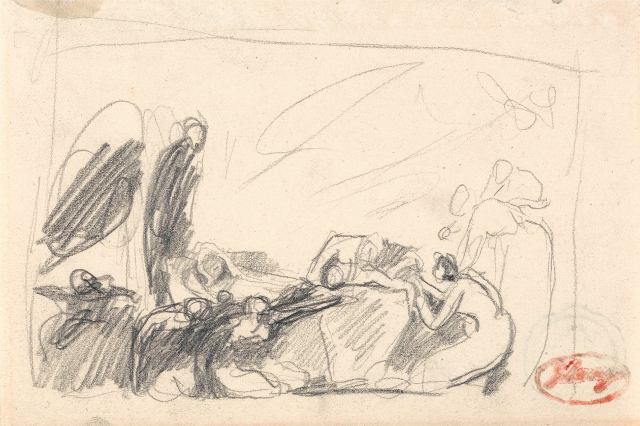 Narodziny człowieka autorstwa George Romney