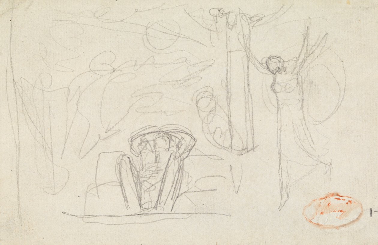 Badanie kompozycji figur 38 autorstwa George Romney
