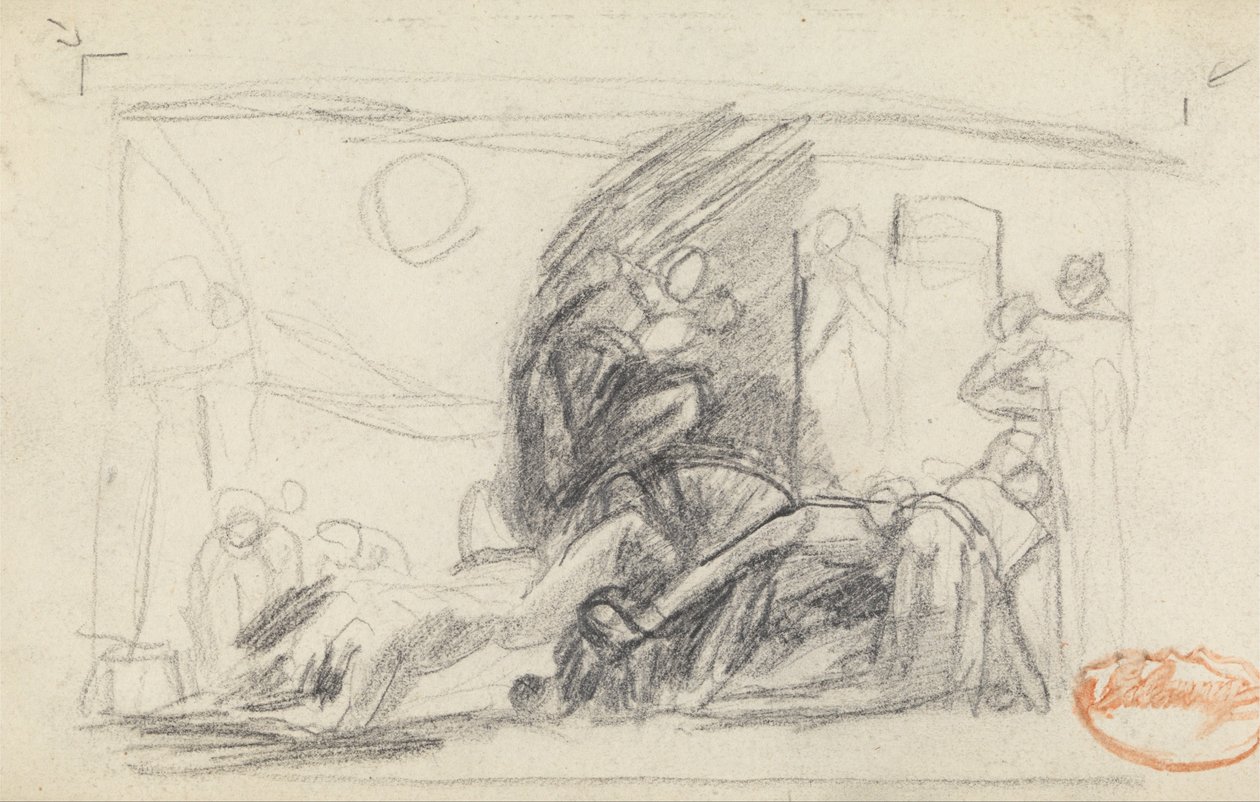 Badanie kompozycji figur 4 autorstwa George Romney