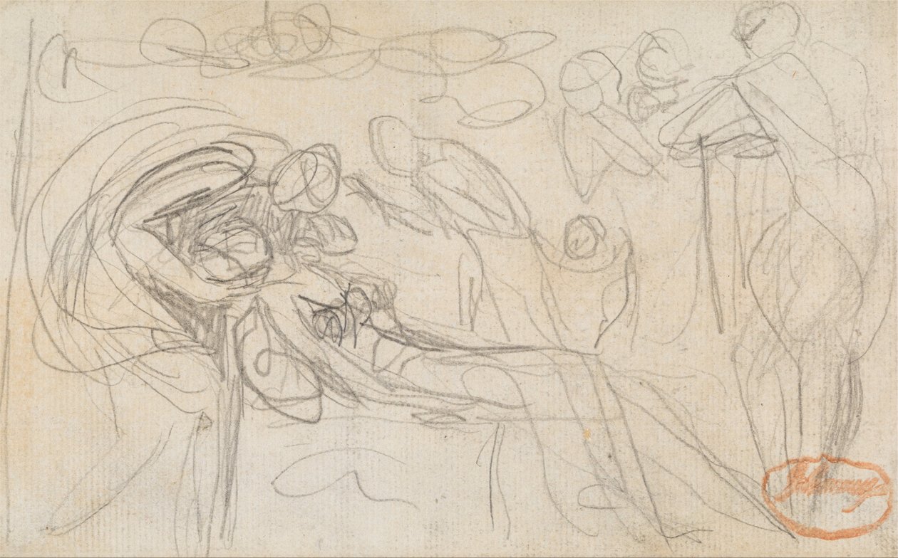 Badanie kompozycji figur 49 autorstwa George Romney
