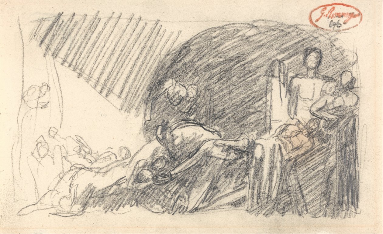 Howard odwiedza więzienie autorstwa George Romney