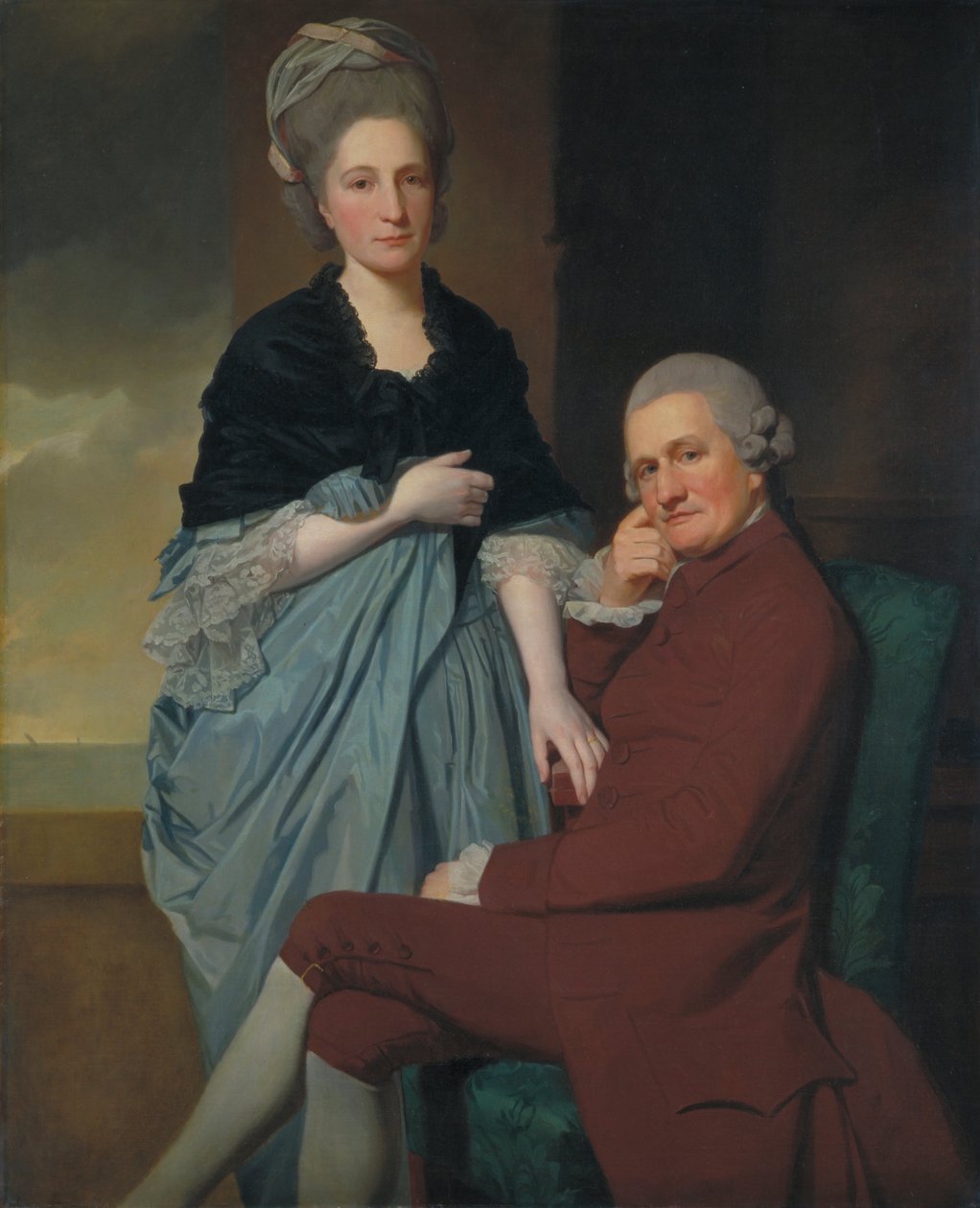 Pan i Pani William Lindow autorstwa George Romney