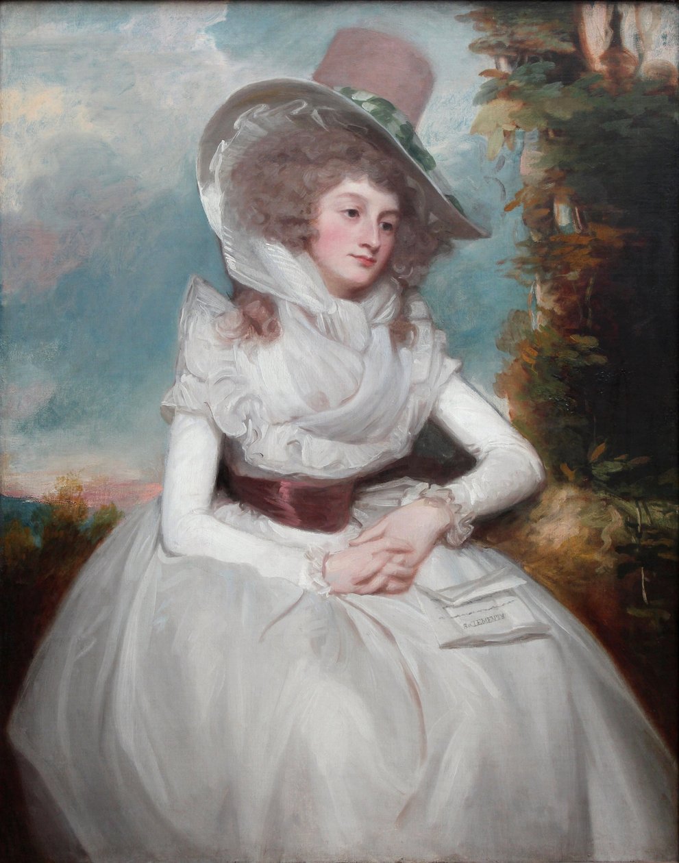 Portret Katarzyny Klemens autorstwa George Romney