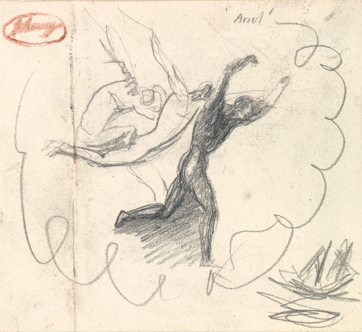 Prawdopodobnie wiedźmy z Laponii autorstwa George Romney