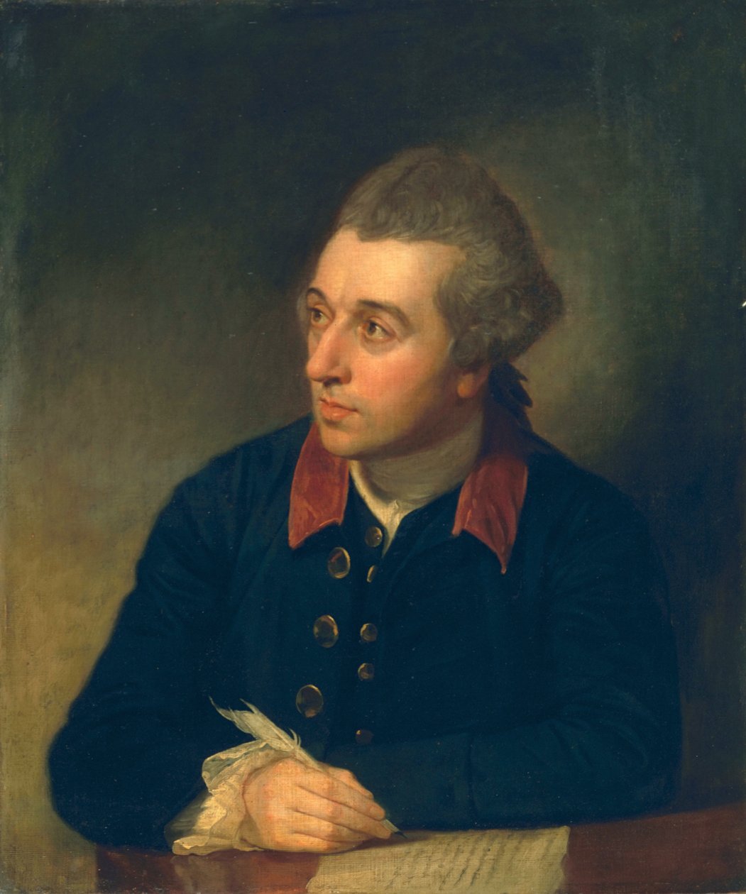 Richard Cumberland, ok.1771 autorstwa George Romney