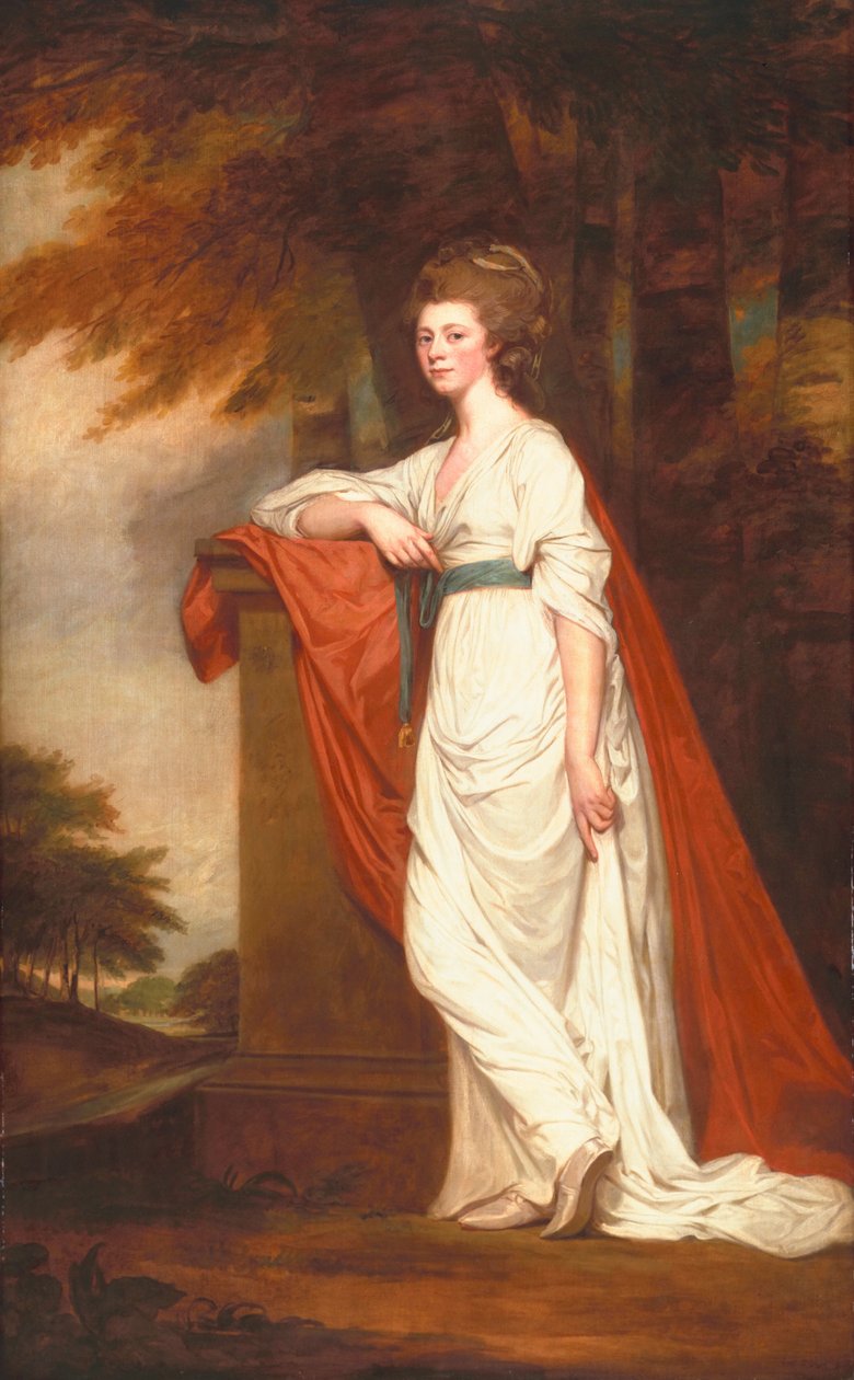 Rose Milles, 1780-83 autorstwa George Romney