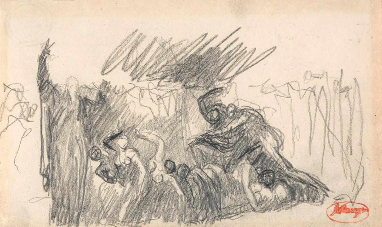 Scena przedpotopowego Sin autorstwa George Romney