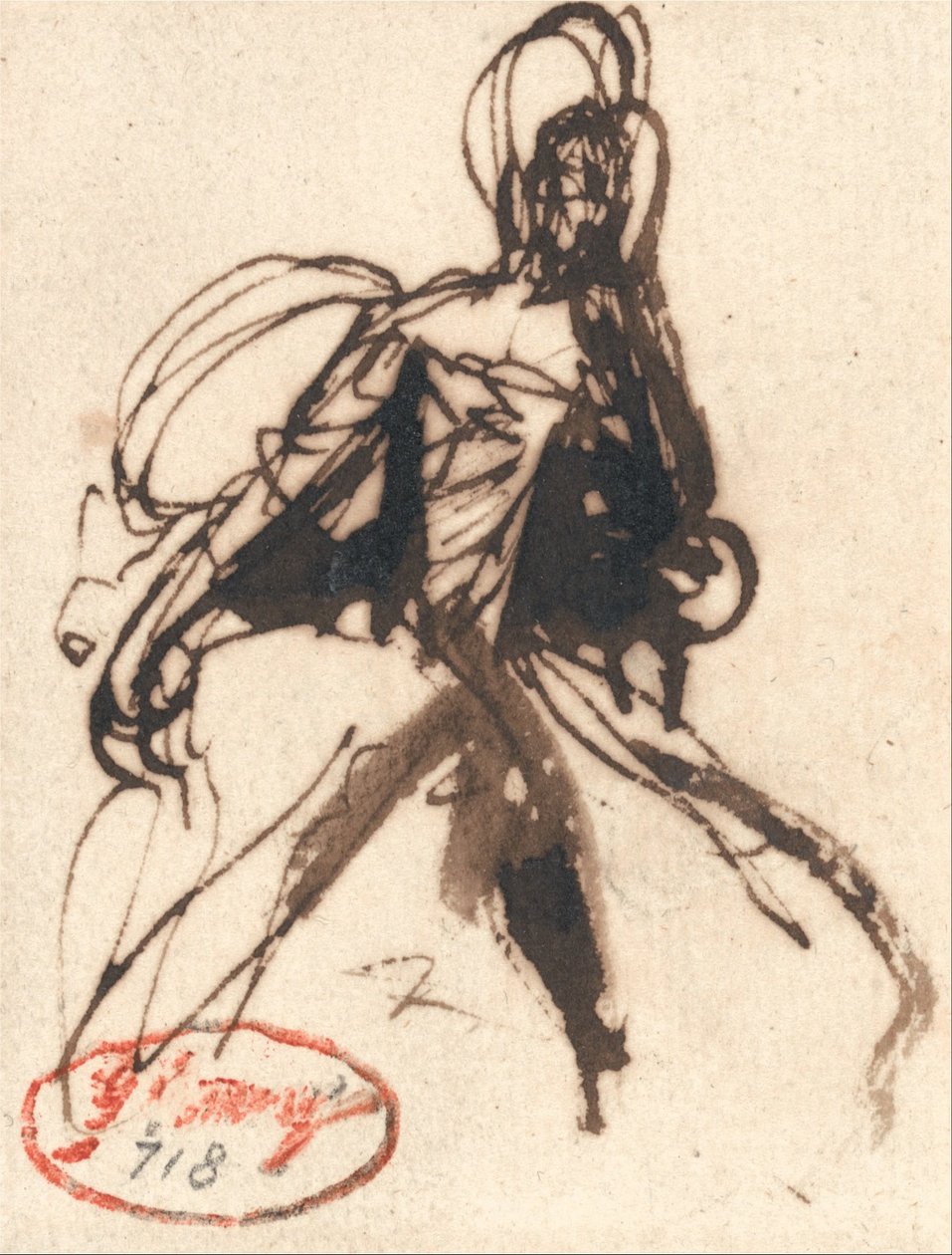 Siedząca kobieta autorstwa George Romney