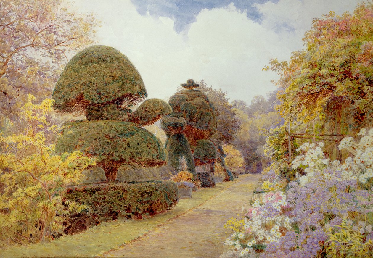 Barncluith, Lanarkshire, 1900 autorstwa George Samuel Elgood