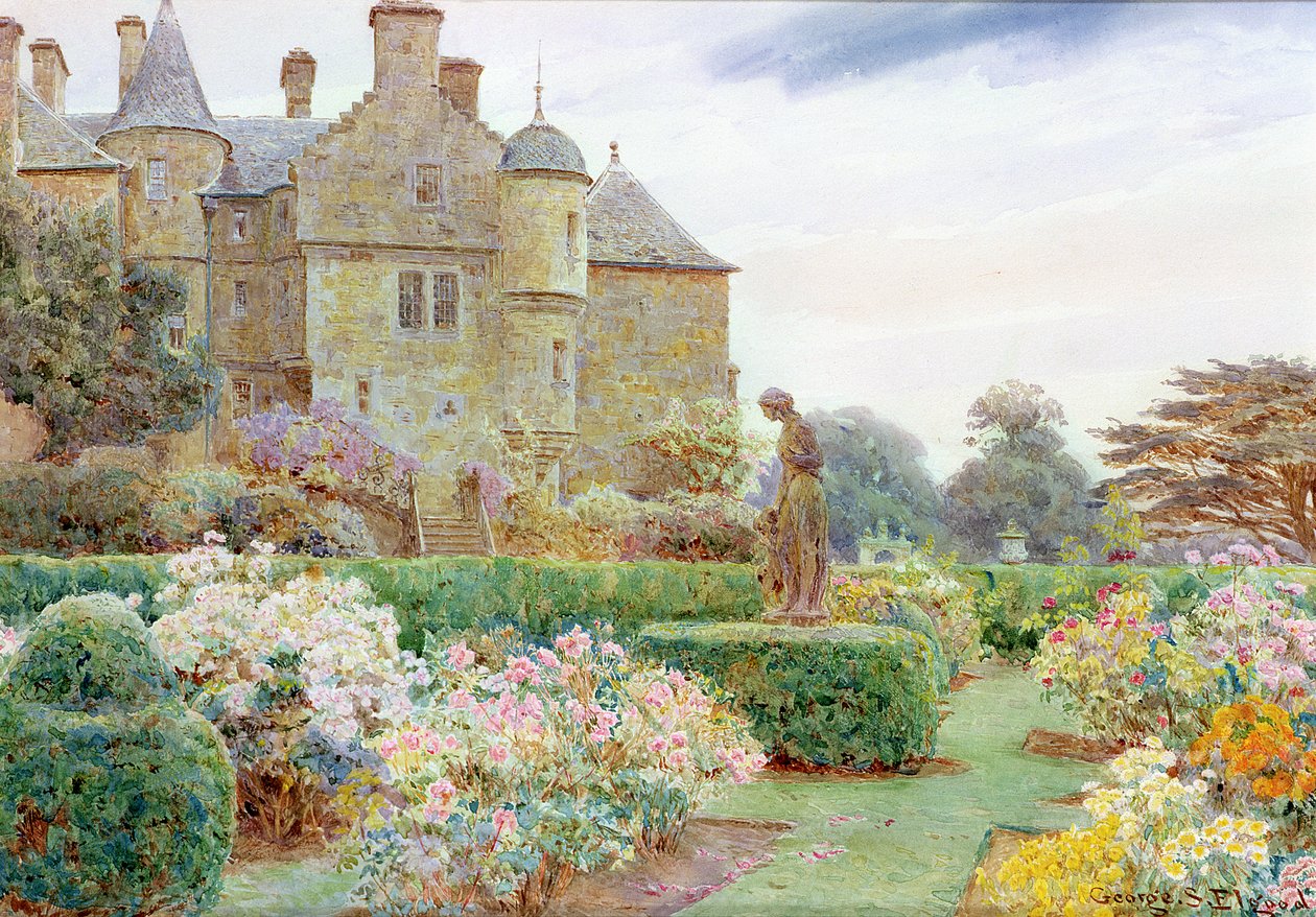 Ogród Różany, Balcaskie autorstwa George Samuel Elgood