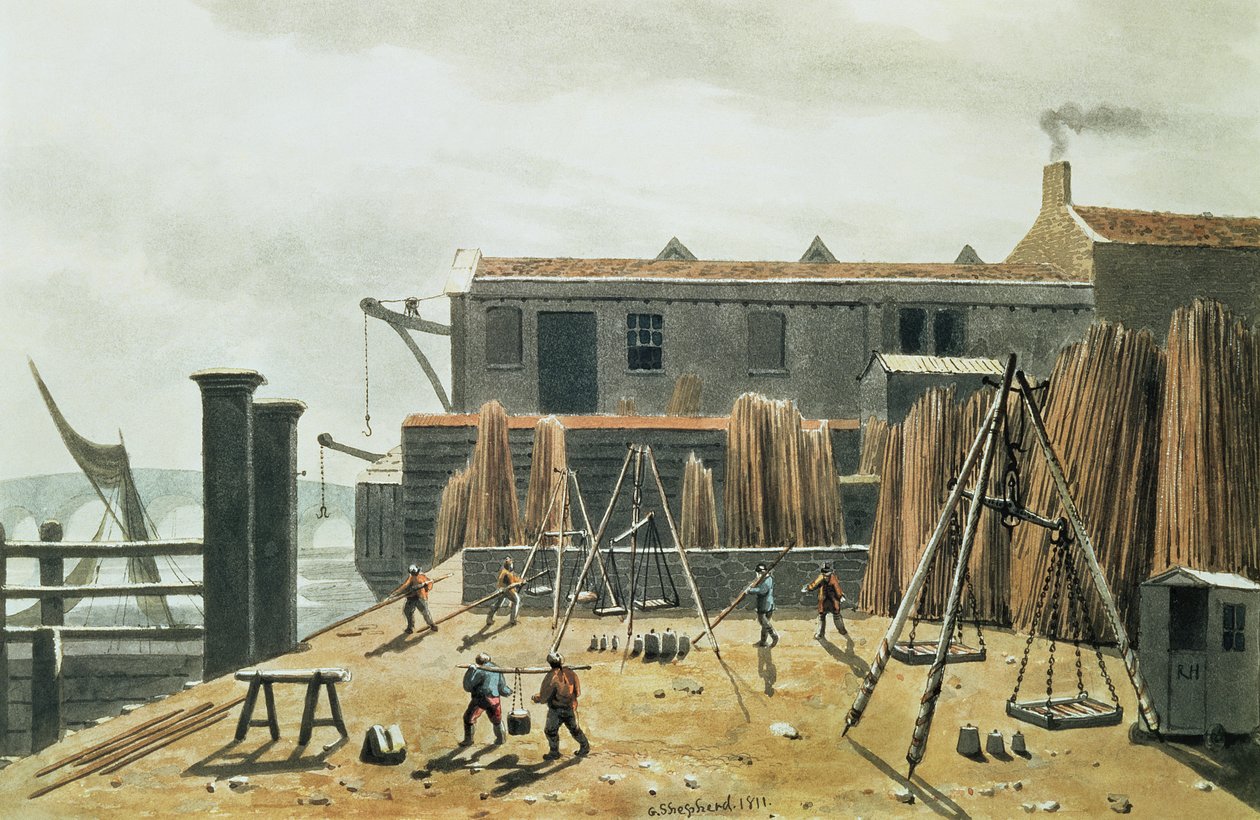 Stalowa, 1811 autorstwa George Shepherd