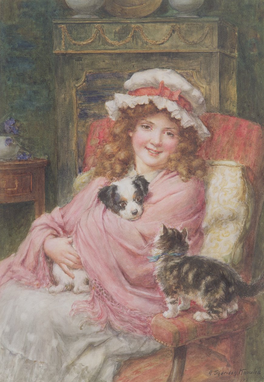 Przyjaciel czy wróg, 1907 autorstwa George Sheridan Knowles