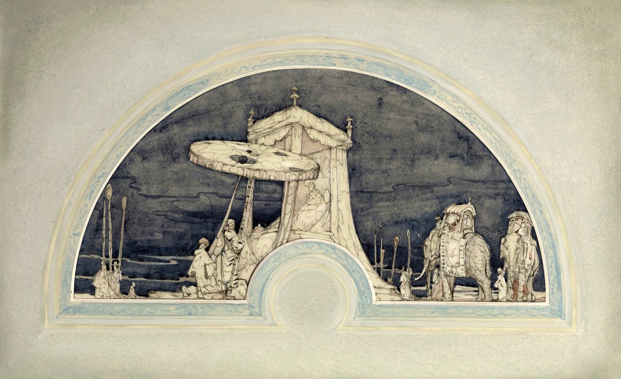 Księżniczka Bondour, ok. 1910 autorstwa George Sheringham