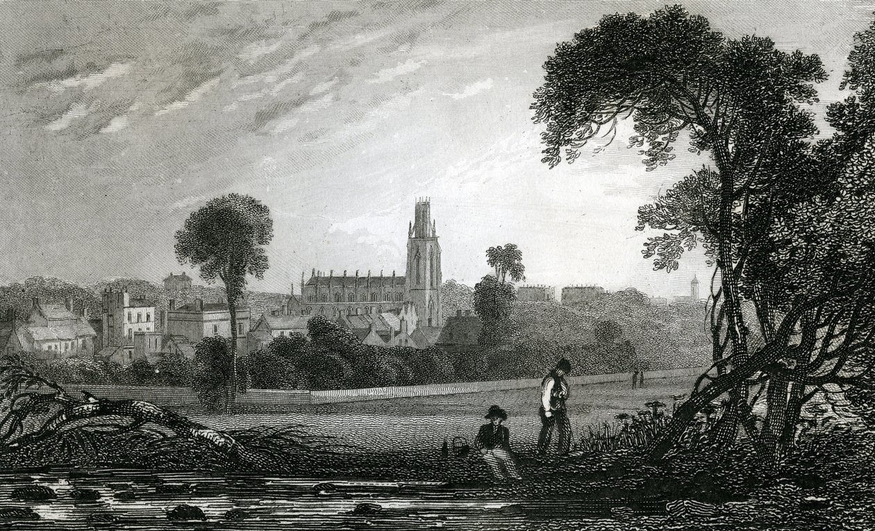 Kościół św. Jerzego, Rams-gate, ryty przez Thomasa Garnera, 1830 autorstwa George Shepherd