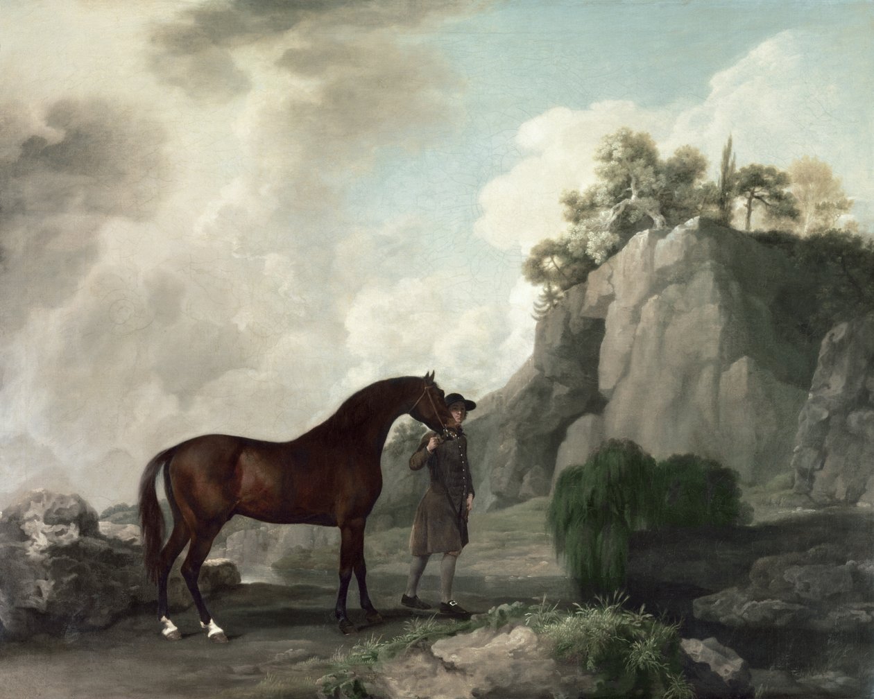 „Cato” i pan młody autorstwa George Stubbs