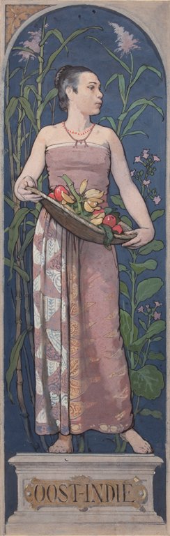 Alegoria o Indiach Wschodnich autorstwa George Sturm