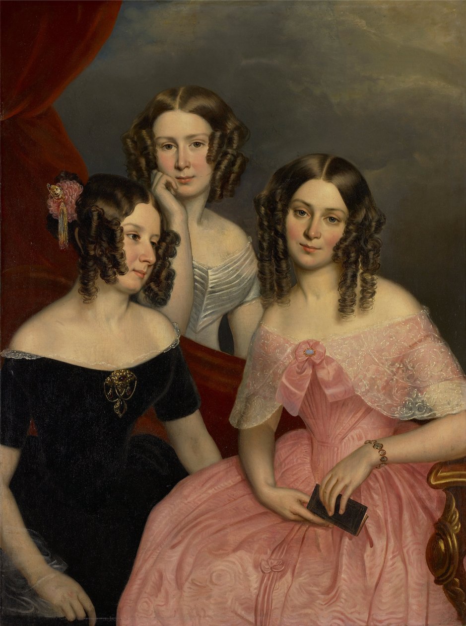 Trzy siostry Robinson autorstwa George Theodore Berthon