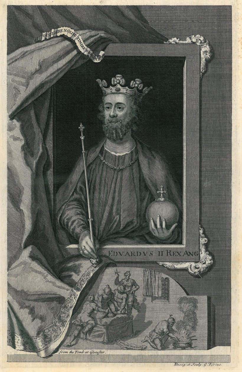 Edwarda II autorstwa George Vertue
