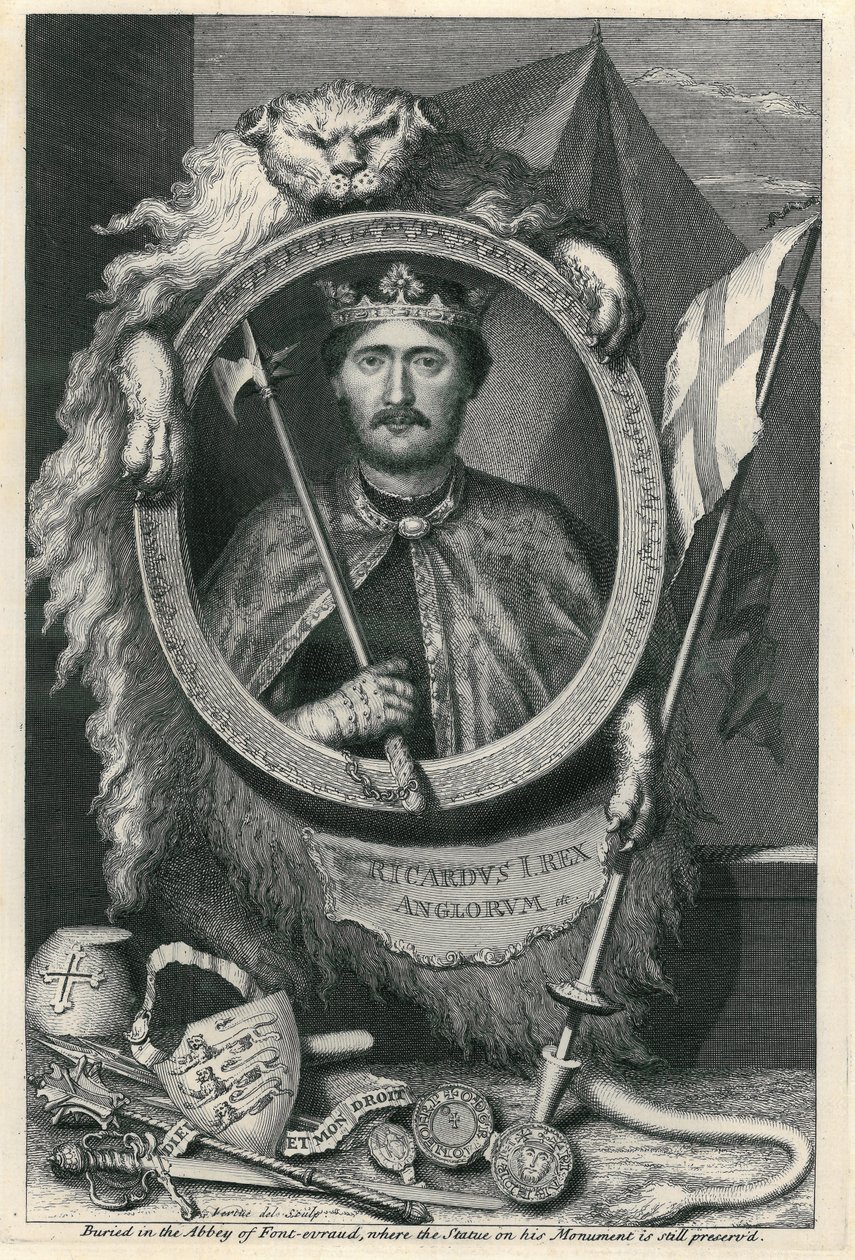 Ryszard I autorstwa George Vertue