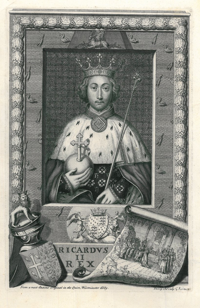 Ryszard II autorstwa George Vertue