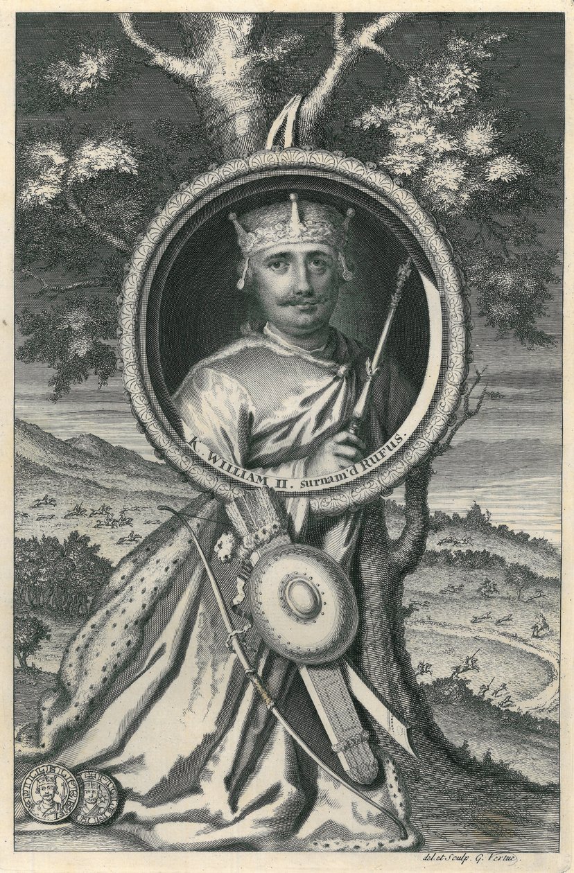 Wilhelm II Rufus autorstwa George Vertue