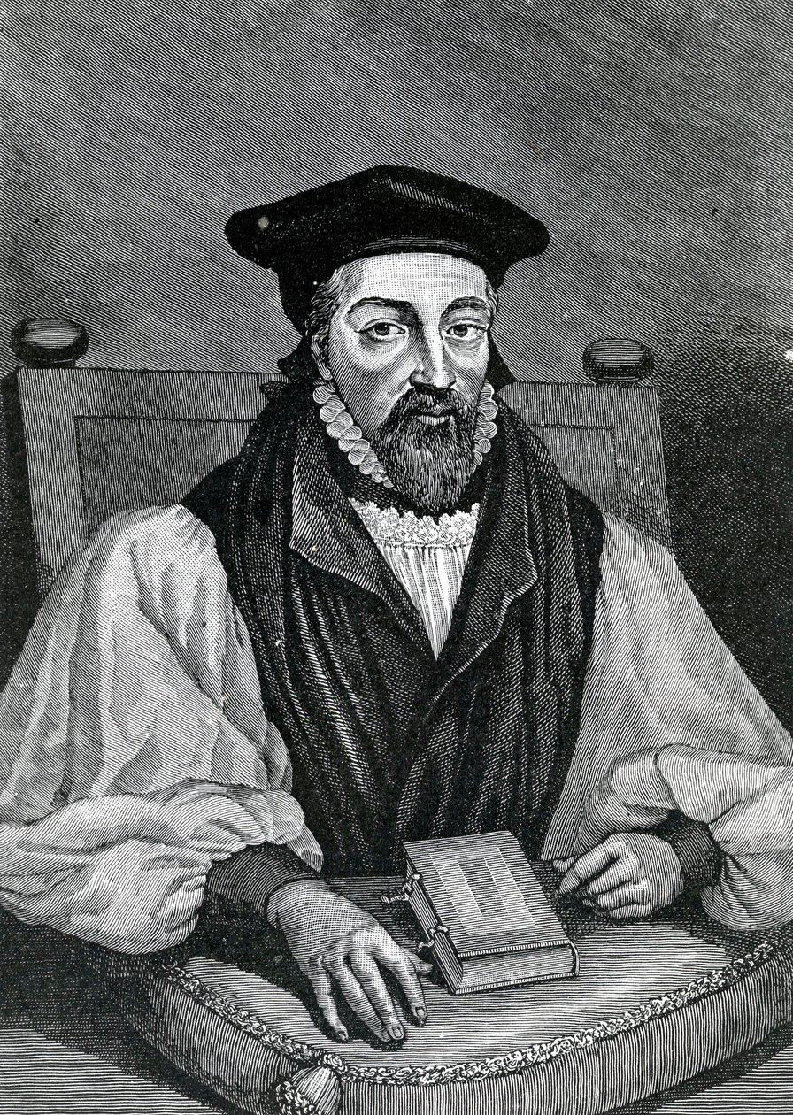 John Whitgift (ok. 1530-1604) arcybiskup Canterbury autorstwa George Virtue