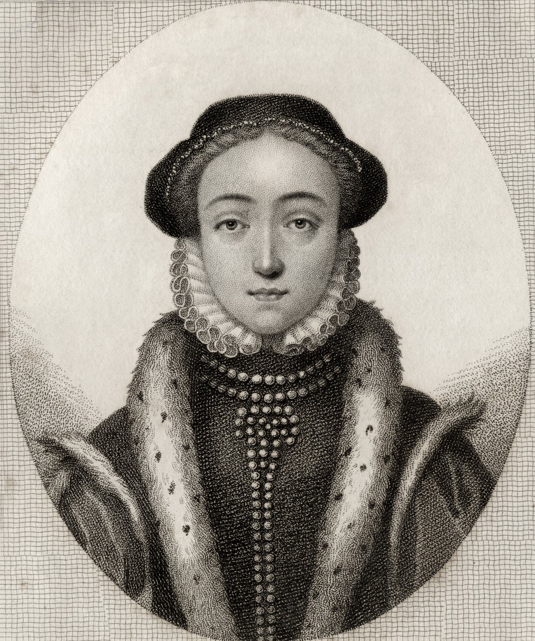 Lady Jane Grey, z „Katalogu autorów królewskich i szlachetnych”, wydana w 1806 r. autorstwa George Virtue