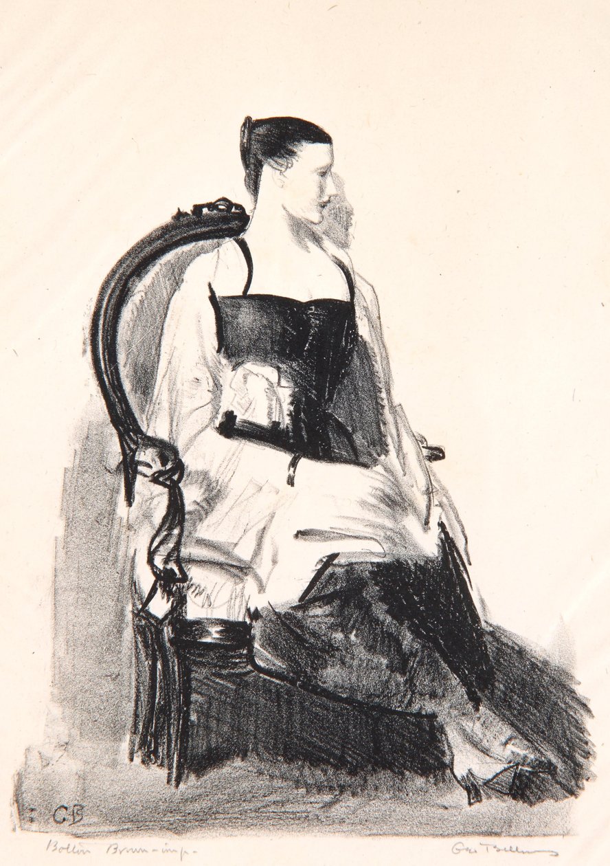 Elsie, Figura, 1921 autorstwa George Wesley Bellows