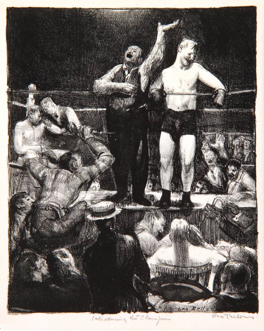 Przedstawienia, 1921 autorstwa George Wesley Bellows