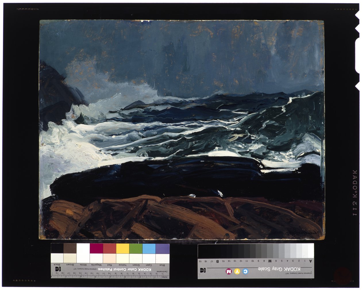 Zatoka homarów, Monhegan, Maine, 1913 autorstwa George Wesley Bellows