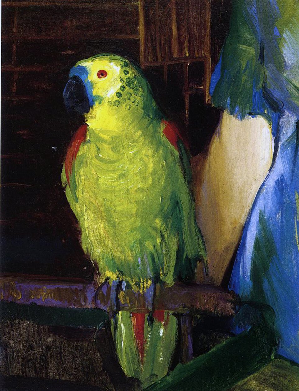 Papuga, 1915 autorstwa George Wesley Bellows