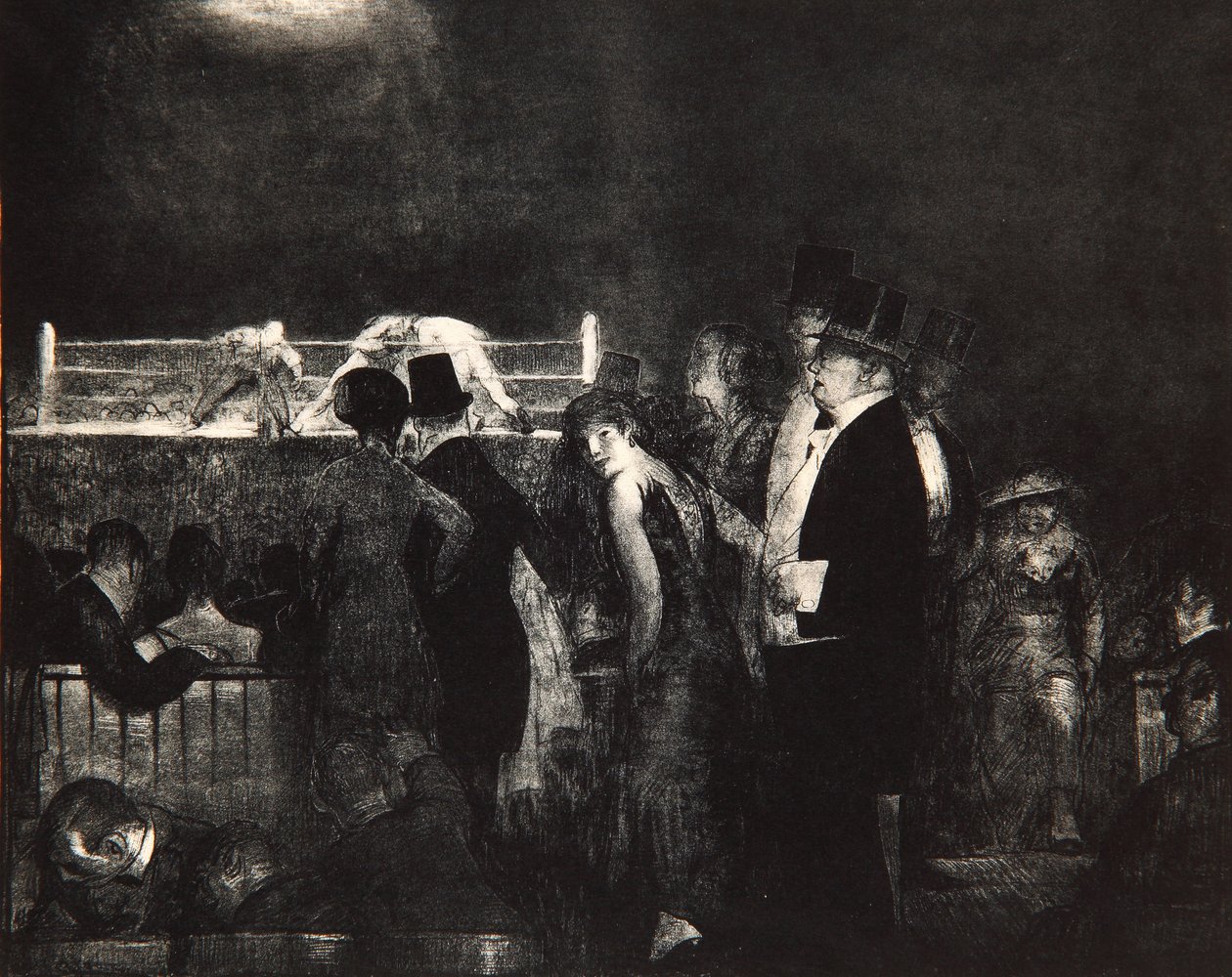 Eliminacje, 1916 autorstwa George Wesley Bellows