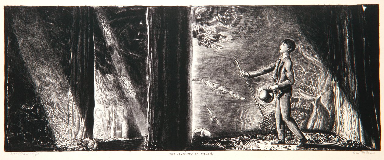 Podróż młodości, 1923-24 autorstwa George Wesley Bellows